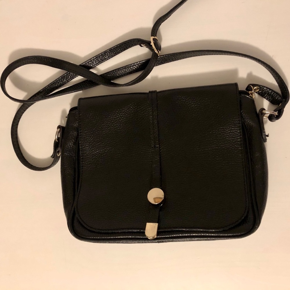Italian Leather crossbody bag